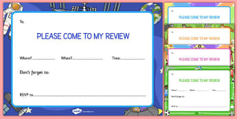 Person Centred Review Invitation - person, centred, review, invitations