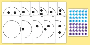 Quick Draw Math Counters Mathematics Counters | twinkl.co.uk