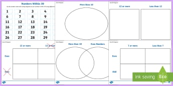 grade 4 carroll diagram template printable worksheet