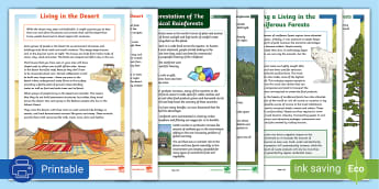 Climate & Vegetation Around the World - Grade 6 - South Africa