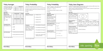 GCSE Probability Resources | twinkl.co.uk