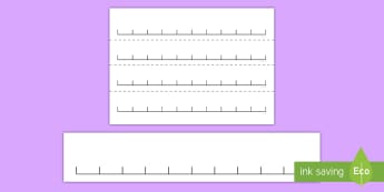Blank 0 To Number Line