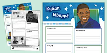 Biography Fact File Template • Twinkl.com.au