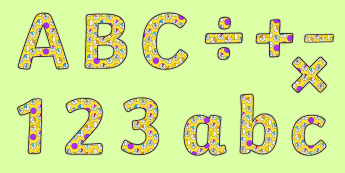 Fractions Display Letters | twinkl.co.uk