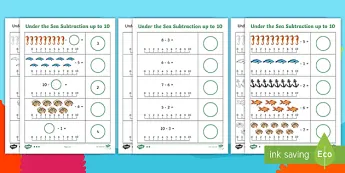 Under the Sea Worksheets | twinkl.com.au
