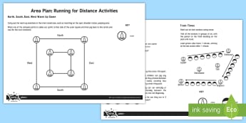 KS2 Running for Distance Activities Adult Guidance - PE, physical education, endurance running, running for distance, long distance running, endurance