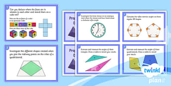 Year 5 Properties of Shapes Primary Resources - PlanIt