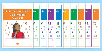 Times Table Practice | Incl. Free Worksheets And Activities