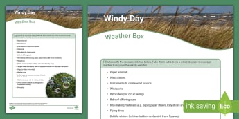 10+ Ideas for Windy Days, Creative STAR Learning
