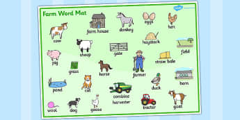 Les animaux de la ferme interactive activity for 3