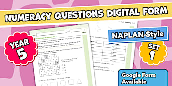 NAPLAN Practice Tests | Year 5 | Numeracy | Australia