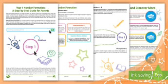 Year 1 Number Formation Activities | Twinkl Parents 5-6