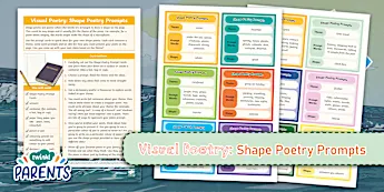 Visual Poetry Artworks | twinkl.com.au