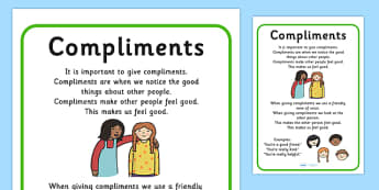 Friendship and Social Skills Giving Compliments