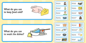Household Objects Quiz Cards - ESL House Vocabulary - Twinkl