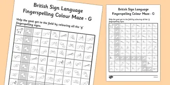 British Sign Language Alphabets | twinkl.co.uk