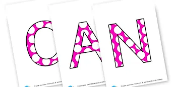 Printable Letters | twinkl.ca