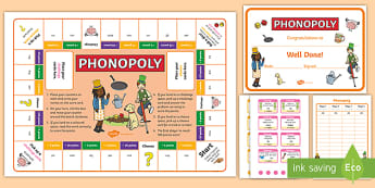 ESL Board Games  Free Board Templates Game for Kids