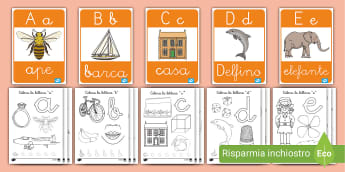 Le lettere dell'alfabeto | Pack