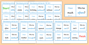 Vocabulary Loop Language Loop Cards • Twinkl.com.au