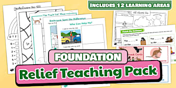 Relief Teaching - Foundation to Year 2 - Twinkl