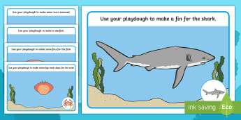 Under the Sea Playdough Mats - Under the Sea, Sea, seaside, Playdough, mat, fish, octopus, sea, seaside, water, tide, fish, sea creatures, shark, whale, marine life, dolphin
