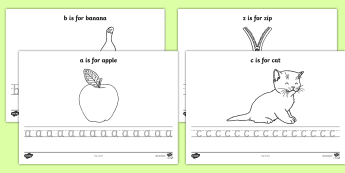 Maze Math Algebra Alphabet Tracing Pages | twinkl.ca