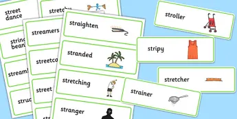 Two Syllable Words Language • Twinkl.ca