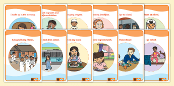 Early Years Daily Routine Banner Early Education Display Posters • Twinkl.com.au