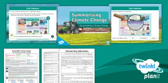 Climate Change Lesson Plans | twinkl.ca
