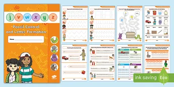 Letter Formation Activity Booklet • Twinkl.ca