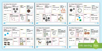Spring 1 Math Activity Mat 3 Mathematics Activity Mats • Twinkl.com.au