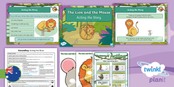 The Lion and the Mouse Lesson Plan Packs | Foundation