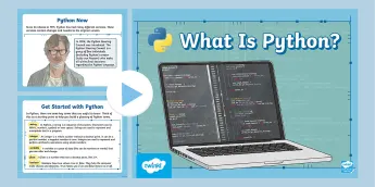 Python Lessons | twinkl.co.uk