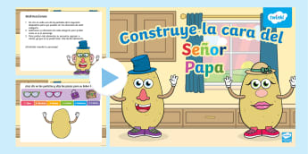 PowerPoint: Construyendo la cara del señor papa