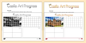 Art Progress Template • Twinkl.com.au