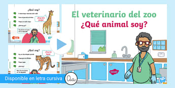 PowerPoint: Juego de adivinanzas infantiles de animales