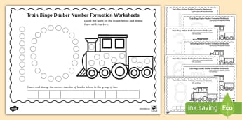 Bingo Dauber Sheets - Educational Resources - Twinkl