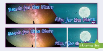 Reach for the Stars Banners | twinkl.co.uk