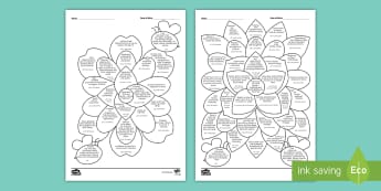 Expressive Arts and Design Assessment Flowers - EYFS, Early Years, Assessment, Expressive Arts and Design, Being Imaginative,Exploring and using Med