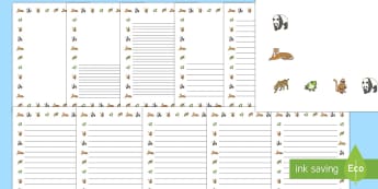 Jungle & Rainforest Writing Frames and Worksheets Primary Resource