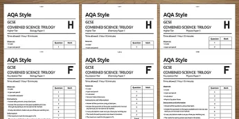 GCSE Science Past Papers | twinkl.co.uk