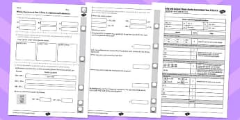 KS2 Maths Test Papers and Assessments - Primary Resources