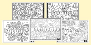 Mindfulness Colouring | Mental Health | Primary Resources