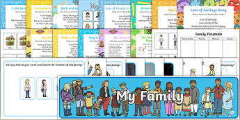 Relationships | My Family Activities | Childminder Resources