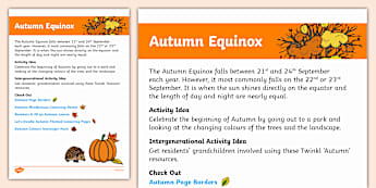 What Is The Autumn Equinox - Twinkl Teaching Wiki - Twinkl