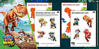PAW Patrol The Dino Movie - Activities for Kids | Twinkl