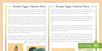 an analysis of creation myths in ancient egyptian culture Oglethorpe journal of undergraduate research volume 1|issue 1 article 2 january 2013 reversal of gender in ancient egyptian mythology: discovering the secrets of. an analysis of creation myths in ancient egyptian culture Oglethorpe journal of undergraduate research volume 1|issue 1 article 2 january 2013 reversal of gender in ancient egyptian mythology: discovering the secrets of.