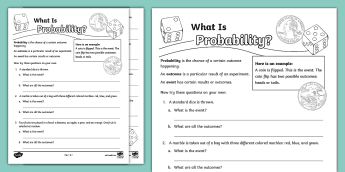 Probability Activities | twinkl.com