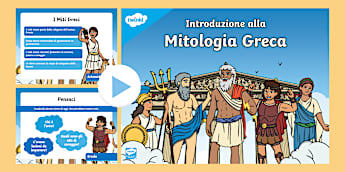 Introduzione alla Mitologia Greca PowerPoint